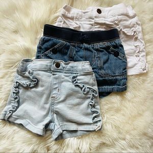 Girls Denim Shorts Bundle